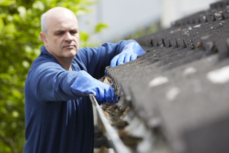 Cleaning a Gutter System